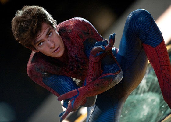 Andrew Garfield in The Amazing Spider-Man