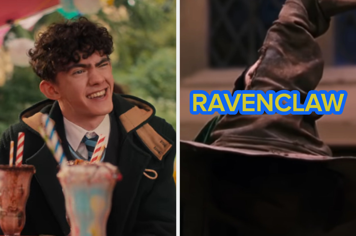Charlie from &quot;Heartstopper,&quot; and the sorting hat from &quot;Harry Potter.&quot;
