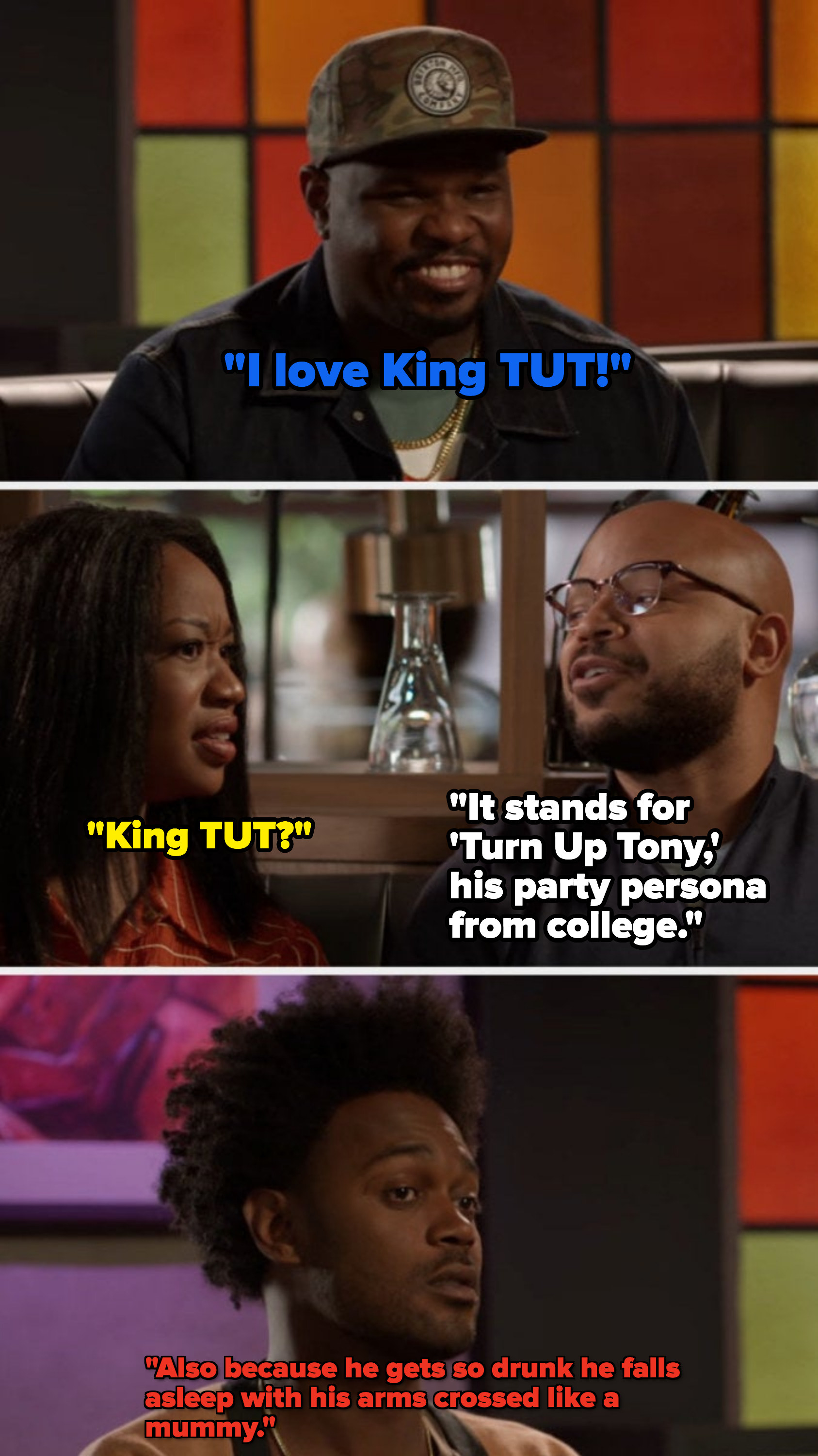 Wyatt and Noah elaborate on Anthony&#x27;s nickname, King TUT