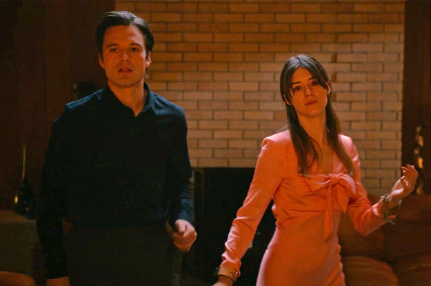 Sebastian Stan and Daisy Edgar Jones dancing as Steve and Noa in Fresh