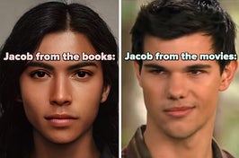 Jacob from the books and Jacob from the movies