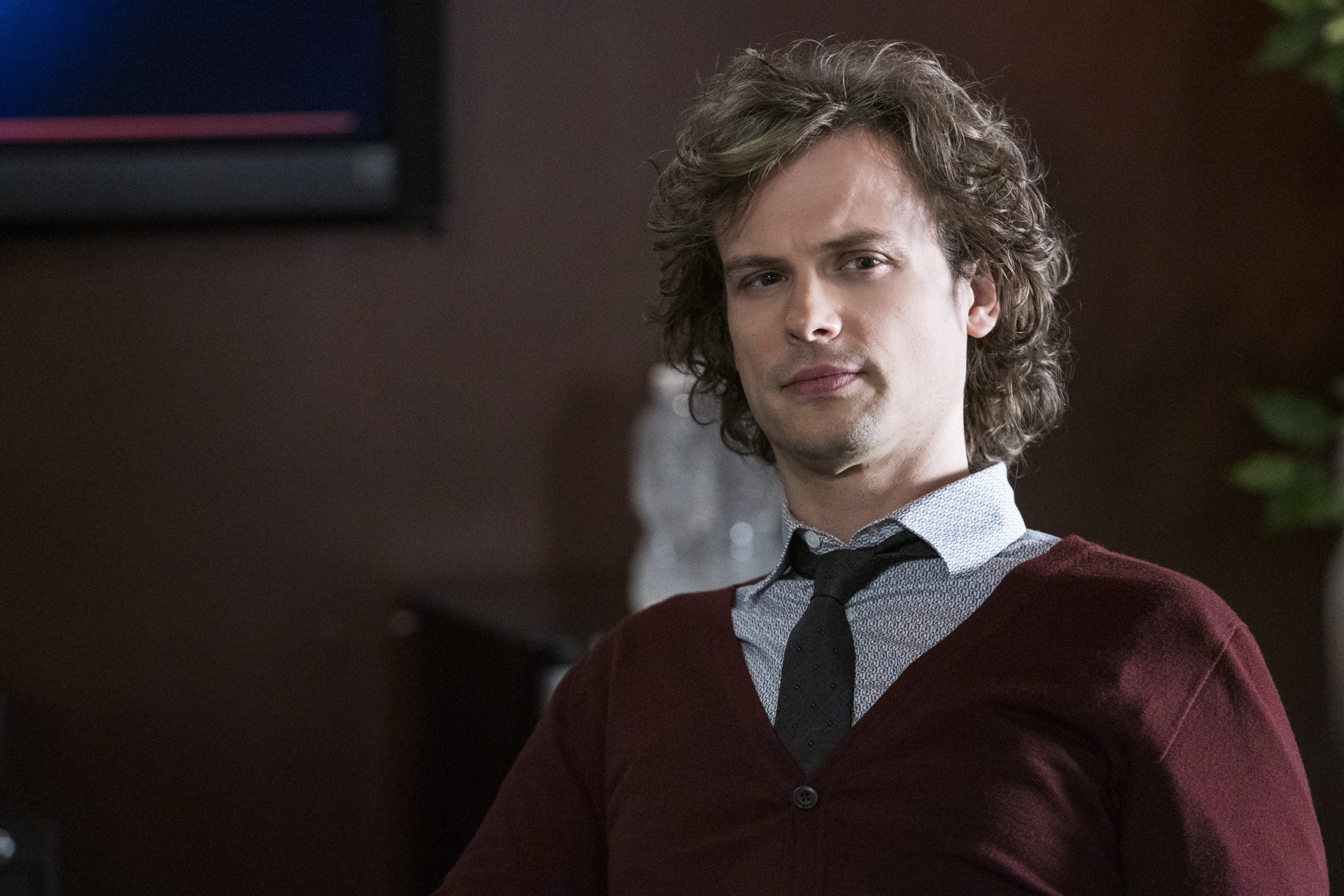 Matthew Gray Gubler as Dr. Spencer Reid is photographed in a scene from the &quot;Criminal Minds&quot; episode, &quot;Under The Skin&quot;