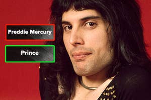 Freddie Mercury mislabeled as Prince