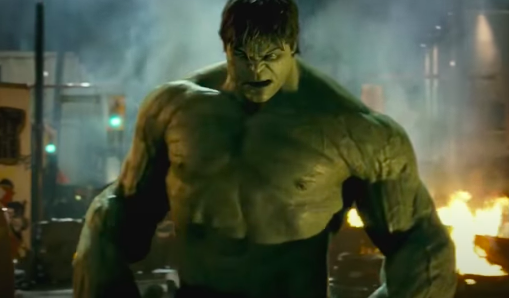 close up of the Hulk