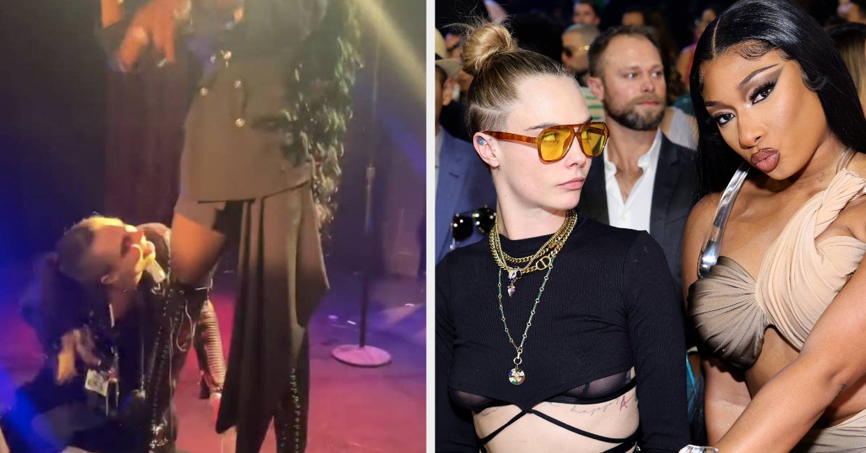 Cara Delevingne Accused Of “Fetishizing Black Women” After Footage Of Her Licking Azealia Banks Resurfaced Following The BBMAs -