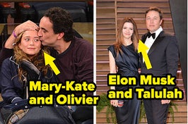 mary kate and olivier and elon musk and talulah