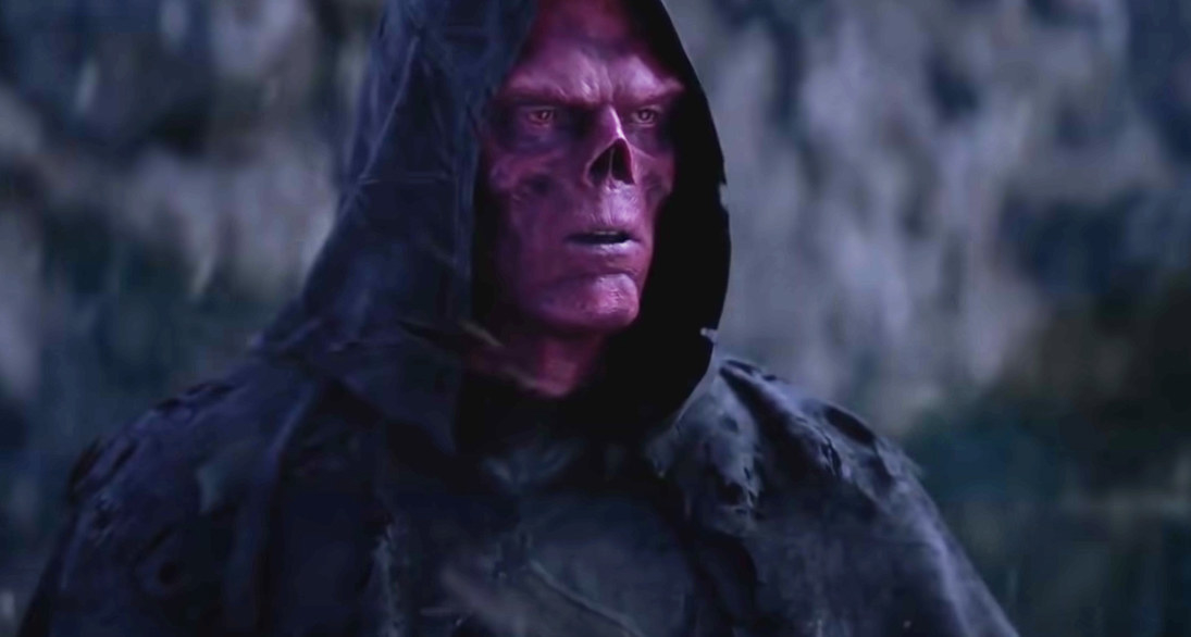 close up of Red Skull