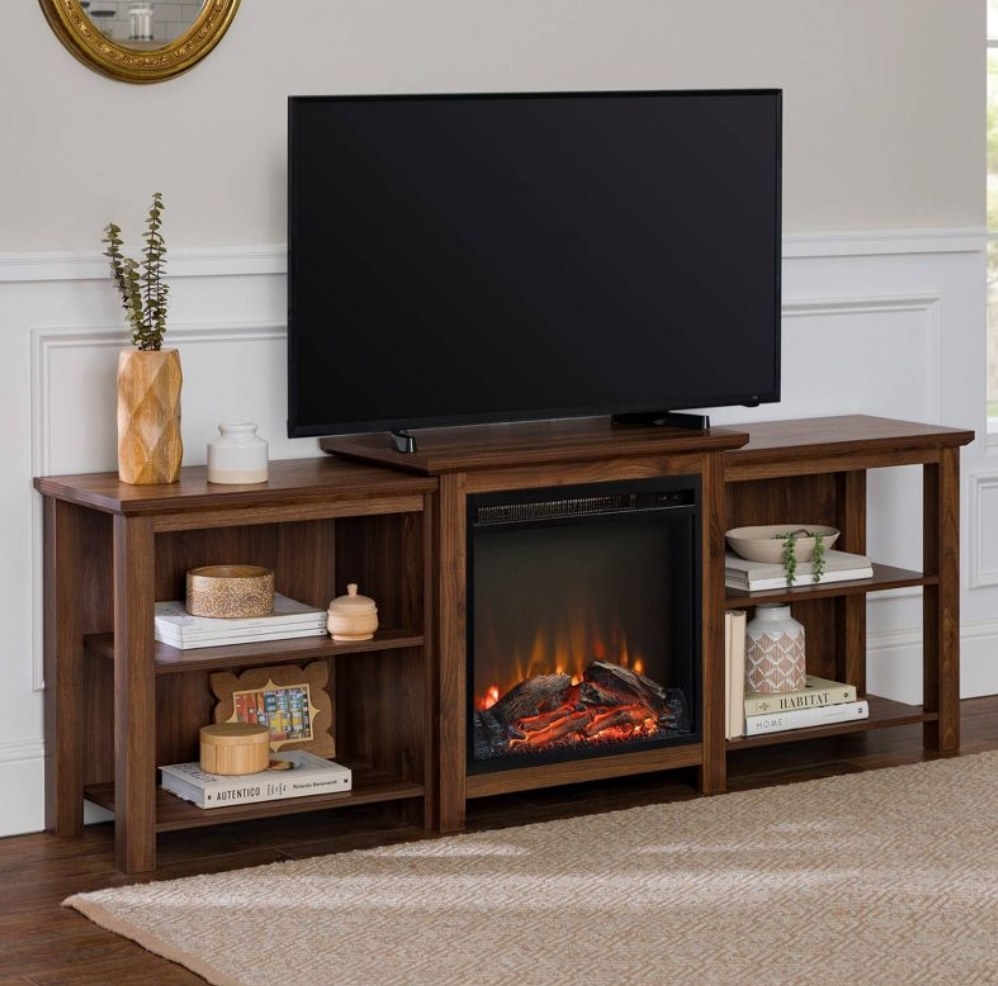 the electric fireplace tv stand