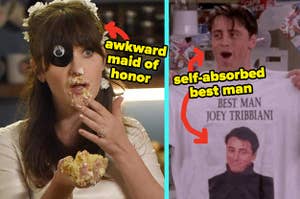 (Left) "New Girl" (Right) Matt LeBlanc as Joey on "Friends"