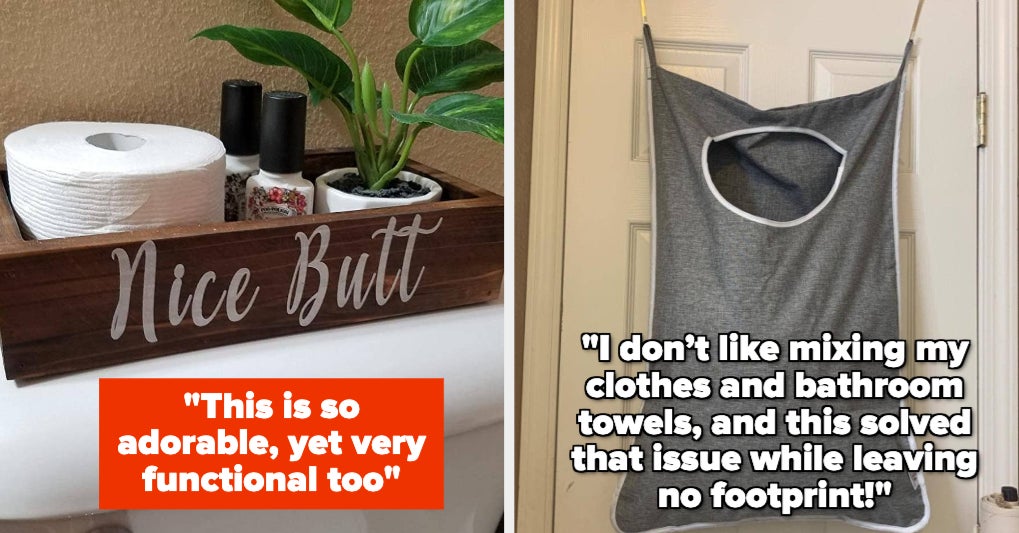 39 Things That'll Improve Your Bathroom So Much You'll Think You Entered  The Twilight Zone