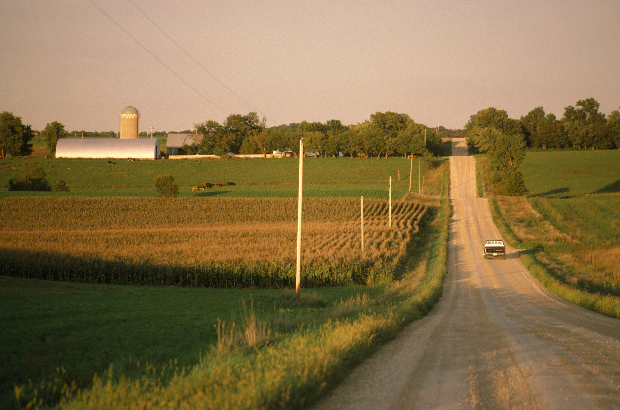 a dirt road