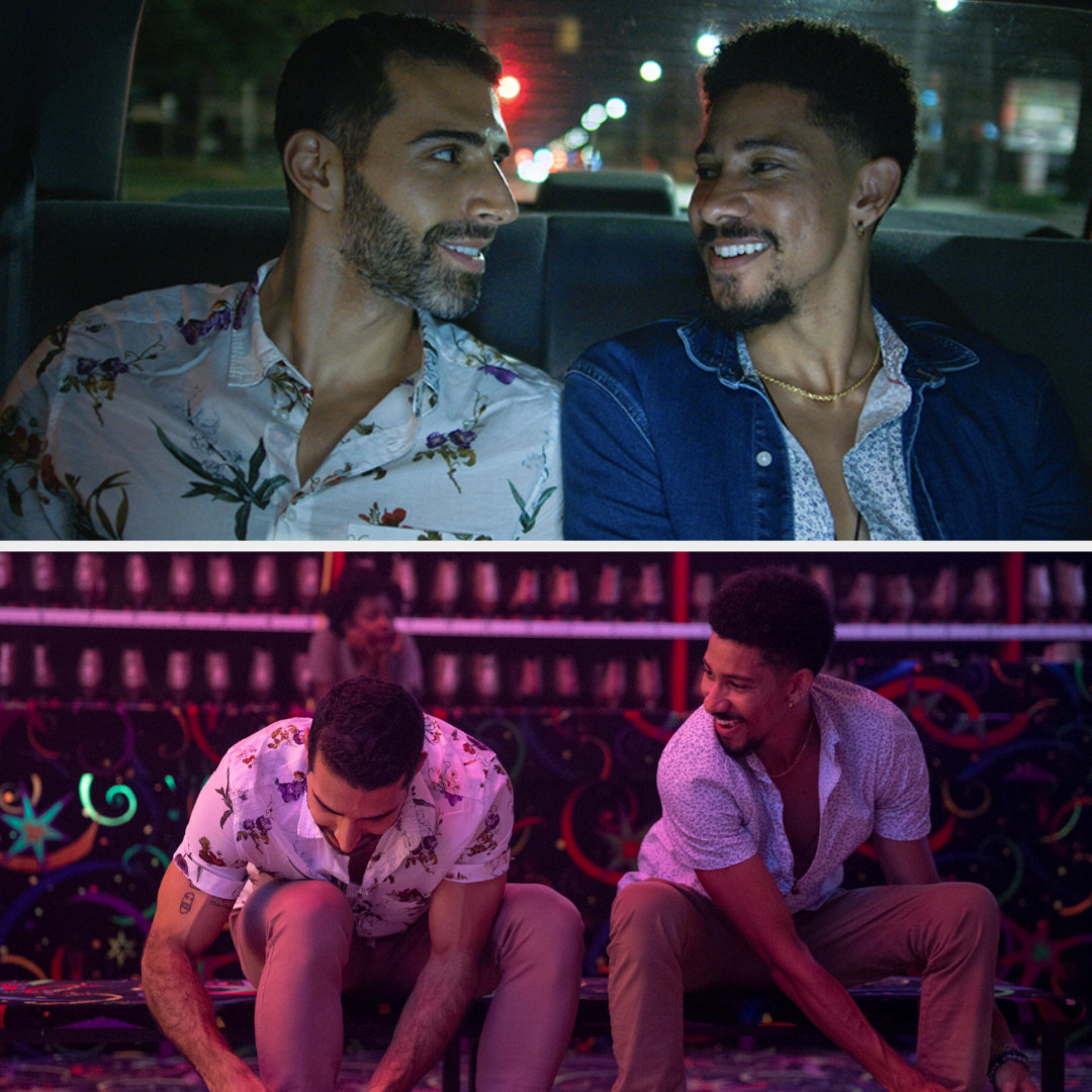 Samer Salem and Keiynan Lonsdale in &quot;My Fake Boyfriend.&quot;