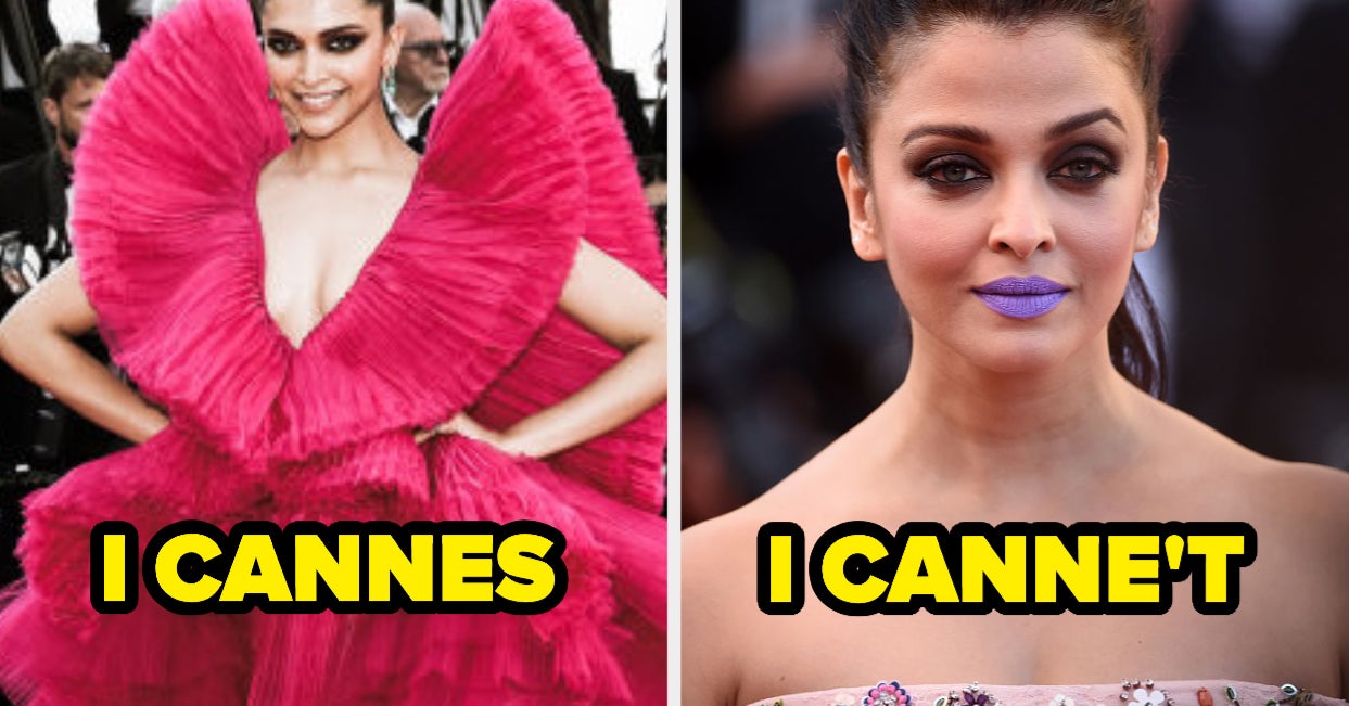 I Am Genuinely Curious To Know What You Think Of These Indian Celebrity Outfits On The Cannes Red Carpet