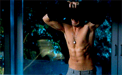 GIF ryan gosling taking off shirt
