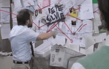 Charley from Its Always Sunny In Philadelphia explaining a theory to Mac