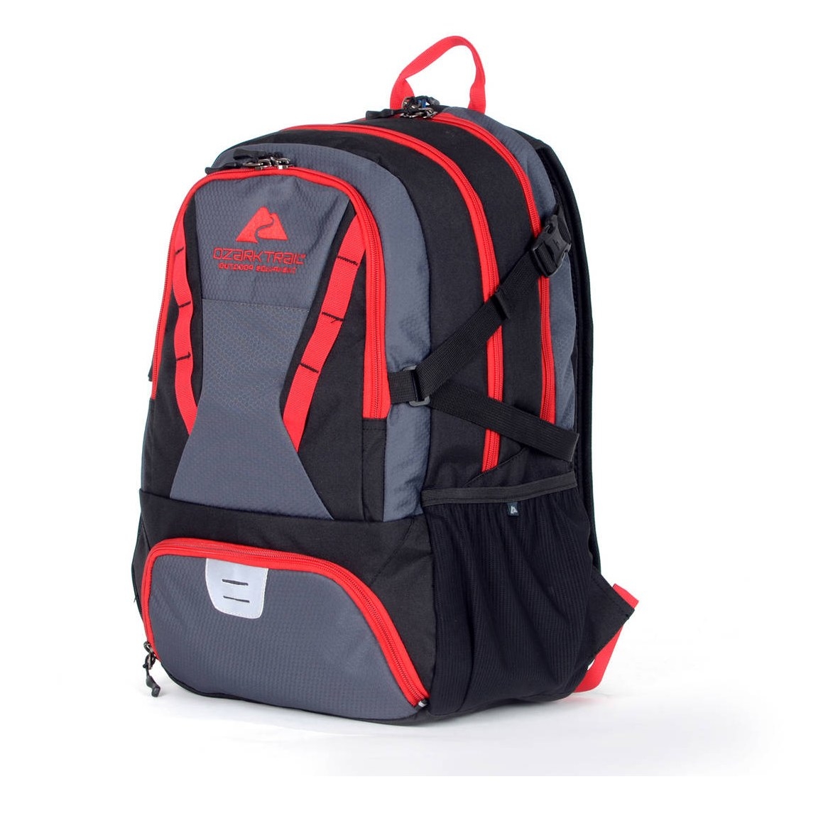 An image of a camping daypack with an insulated cooler inside