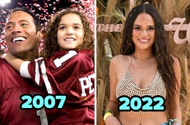 Madison Pettis then and now