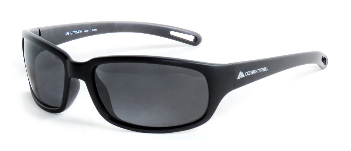 An image of a pair of men&#x27;s polarized sunglasses with 100 percent UV sun protection