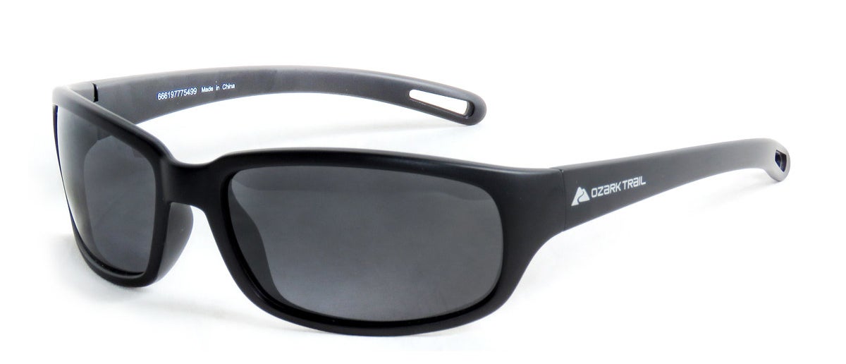 An image of a pair of men&#x27;s polarized sunglasses with 100 percent UV sun protection