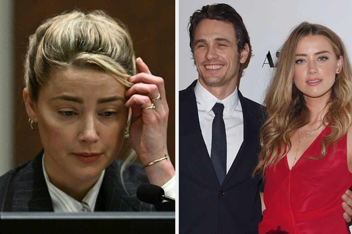 Amber Heard Testified About James Franco As CCTV Footage Of Them In An Elevator Was Presented In Court After Johnny Depp Accused Them Of Having An Affair