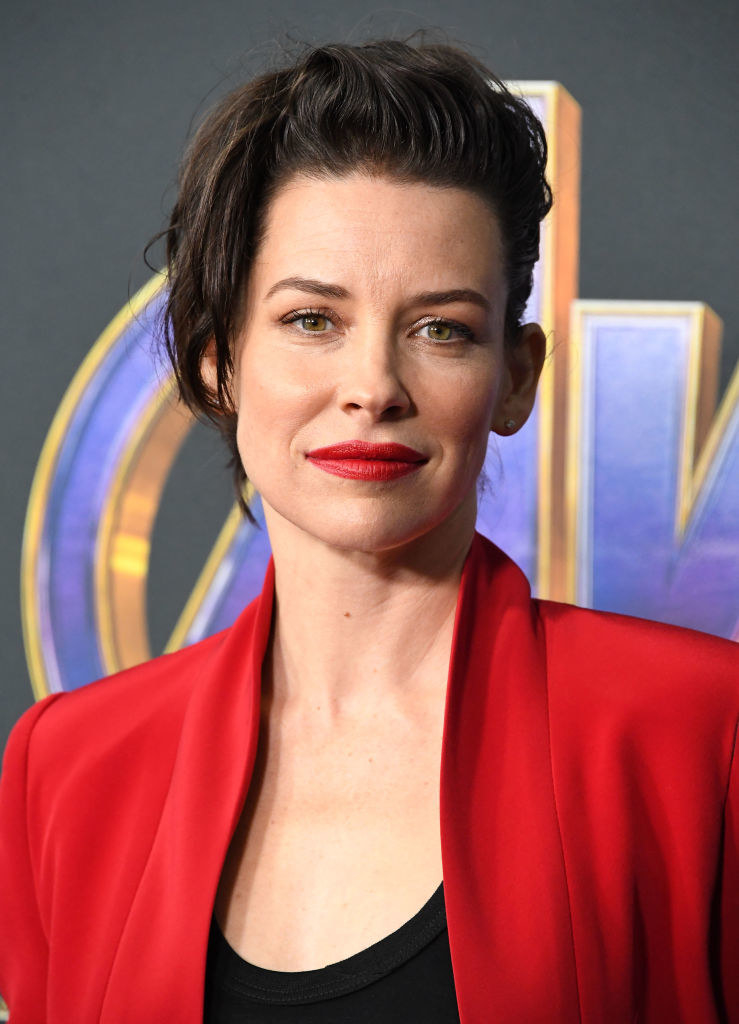 Closeup of Evangeline Lilly