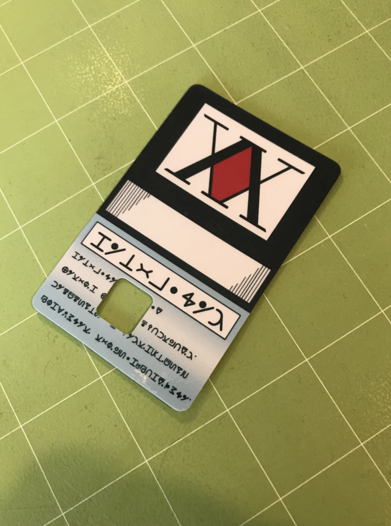 Official Hunter License card skin