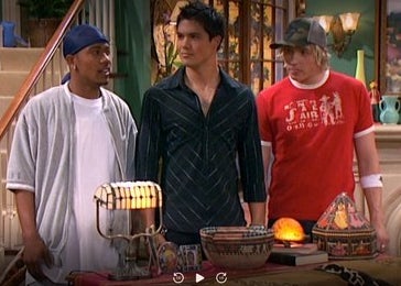 The Boyz 'N Motion wearing casual outfits