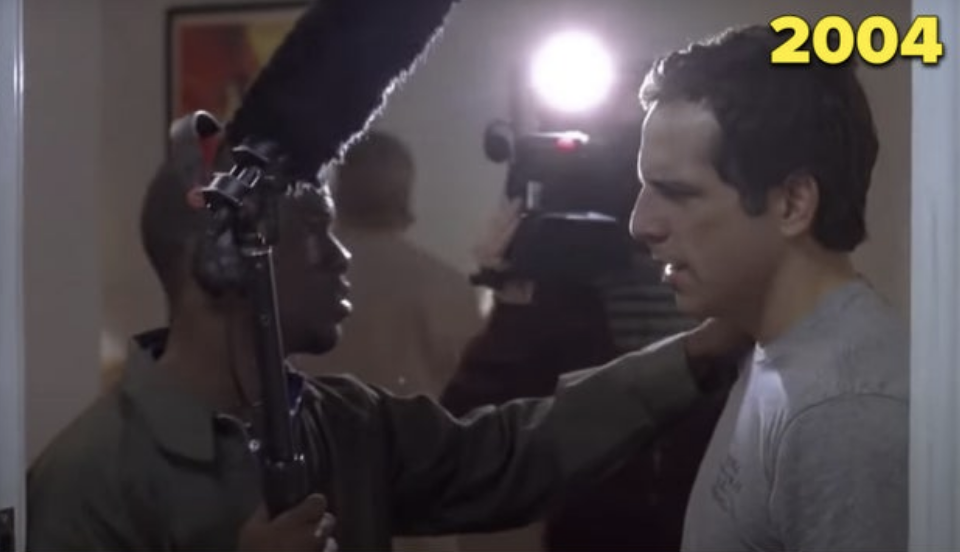 Kevin Hart as an extra holding a boom mic in &quot;Along Came Polly&quot;