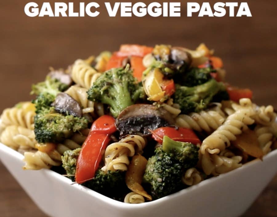Quick Veggie Pasta - Vegetarian or Vegan - Budget Bytes