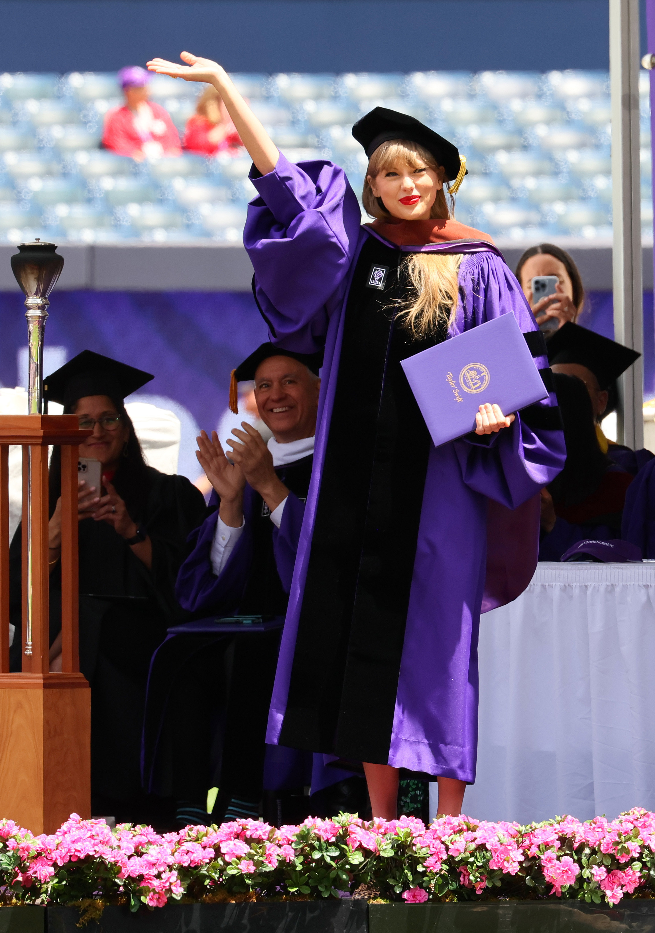 Taylor Swift at NYU 2022 Graduation