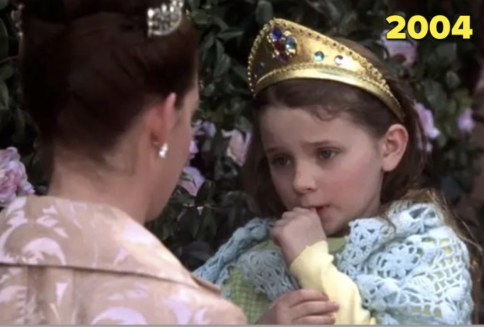 Abigail as a kind in &quot;Princess Diaries 2&quot;