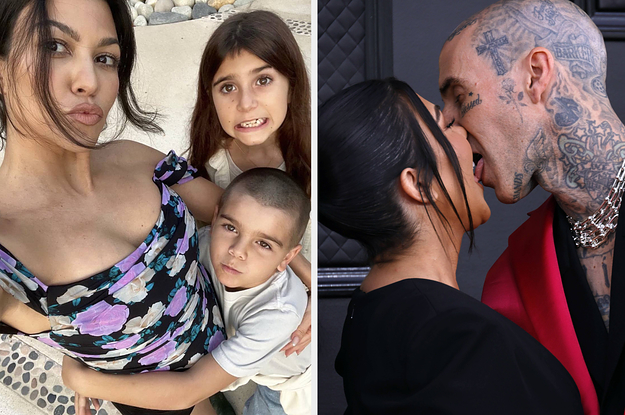 Penelope And Reign Disick Begged Kourtney Kardashian And Travis Barker To Stop “French Kissing” In Front Of Them At The Family Dinner Table And It Was Super Awkward - BuzzFeed News