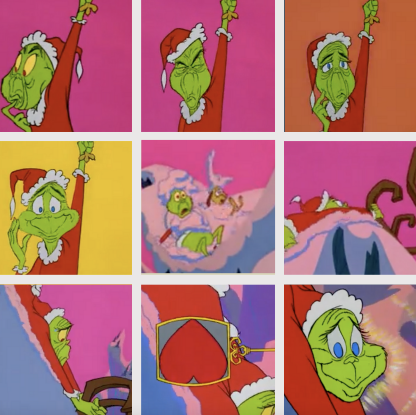 The Grinch&#x27;s heart growing