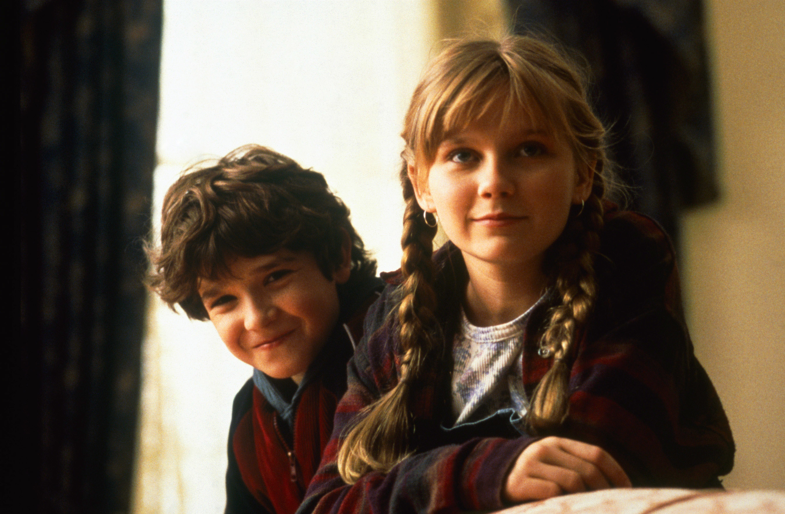 Bradley Pierce and Kirsten Dunst as Peter and Judy in &quot;Jumanji.&quot;
