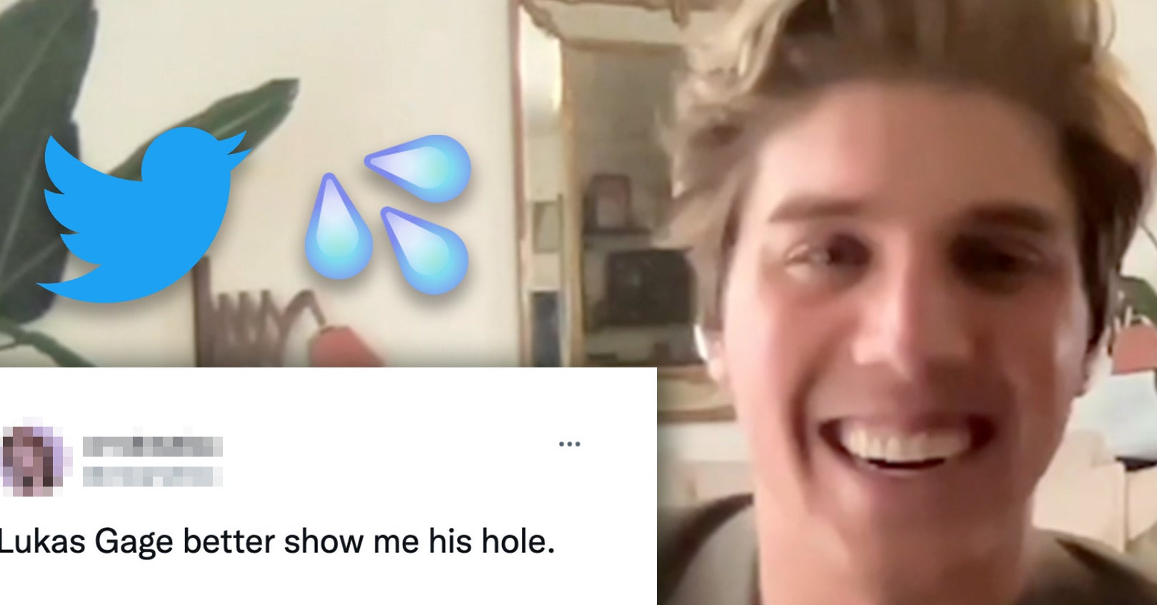 Lukas Gage Read And Blushed At Your Thirstiest Tweets