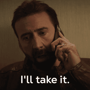 GIF of Nicholas Cage in The Unbearable Weight of Massive Talent saying, &quot;I&#x27;ll take it.&quot;