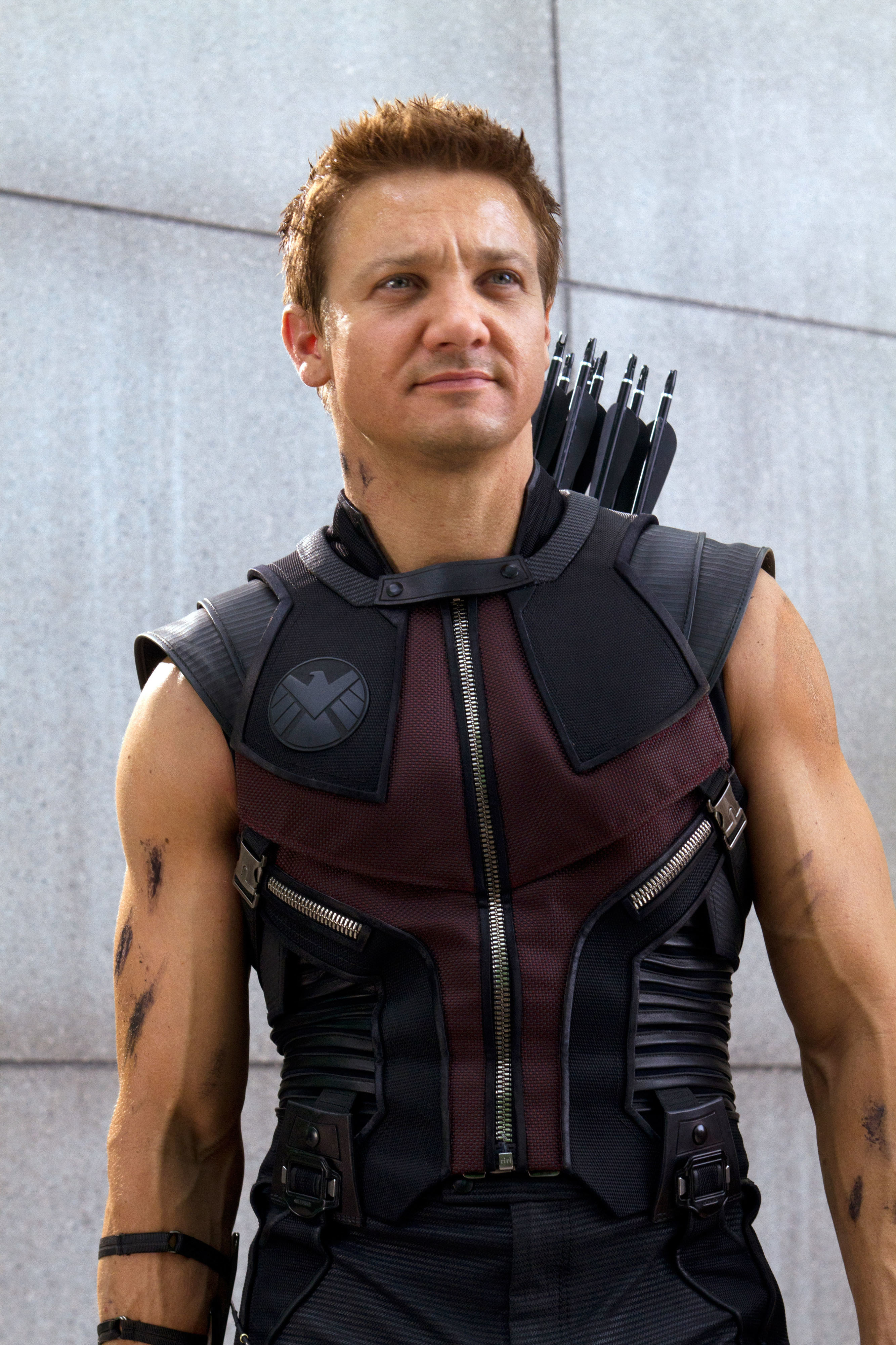 Jeremy Renner as Hawkeye in &quot;The Avengers.&quot;