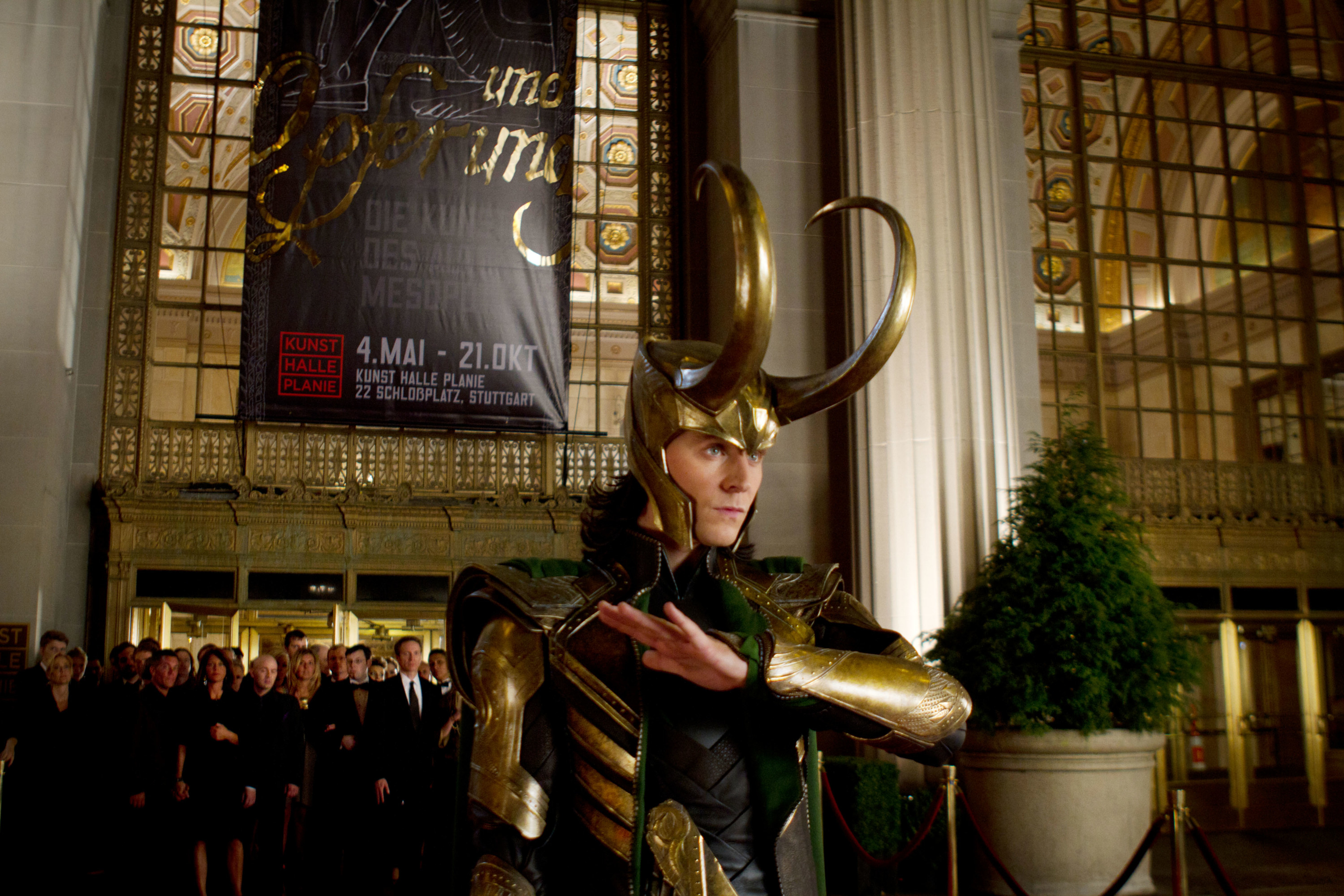 Tom Hiddleston as Loki in &quot;The Avengers.&quot;