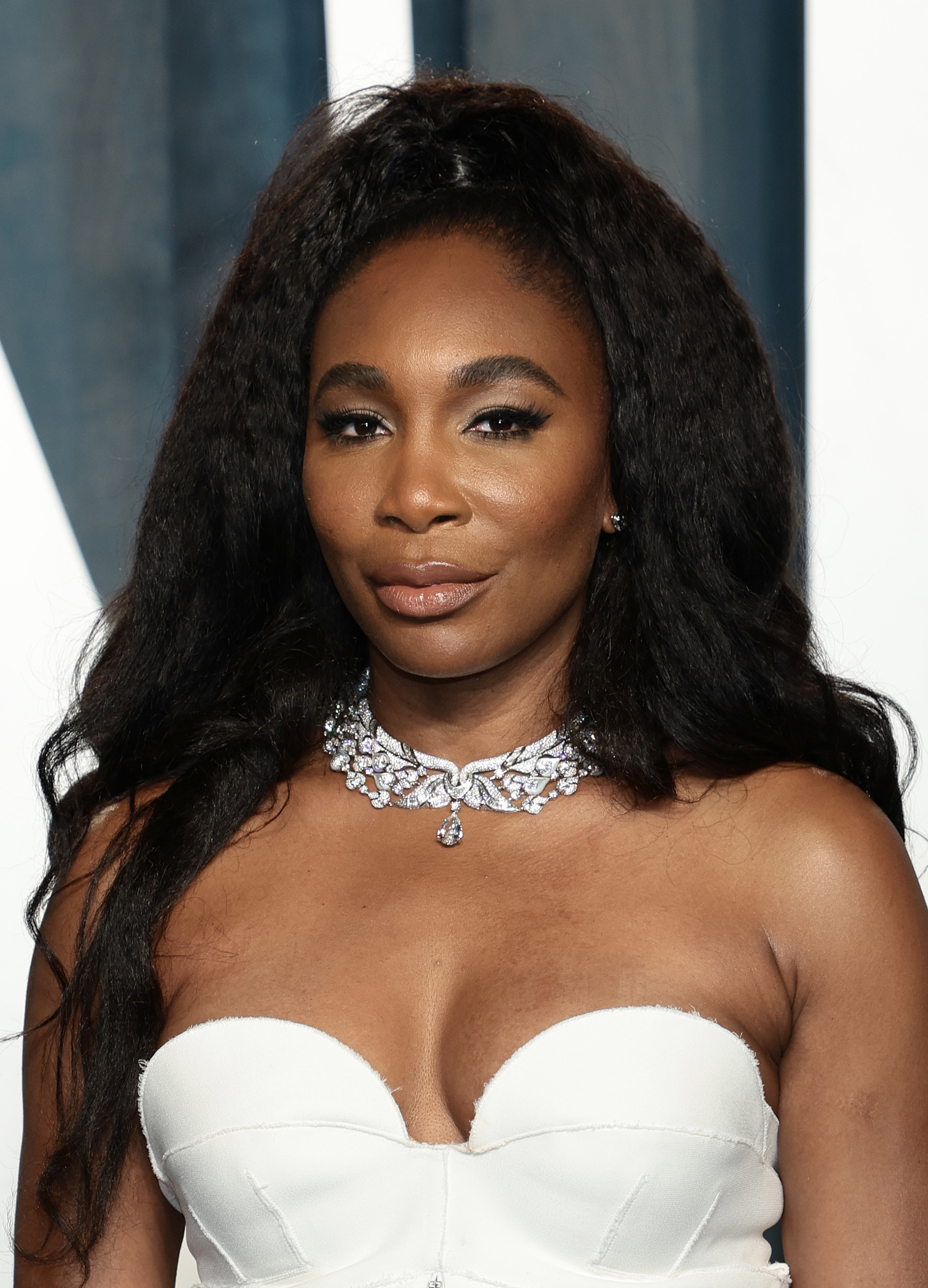 Venus Williams arrives at the Vanity Fair Oscar Party in March 2022