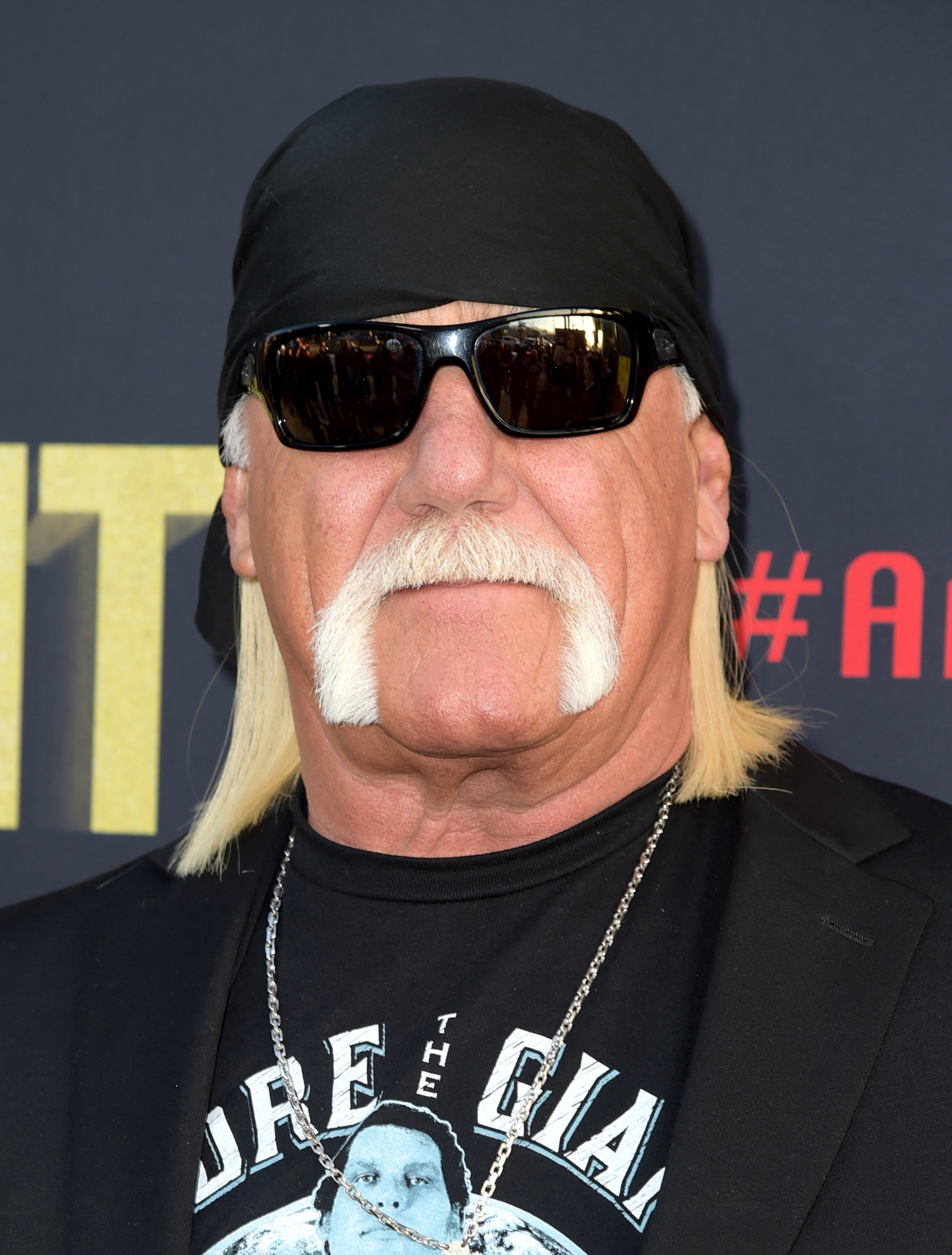 Hulk Hogan attends the &quot;Andre The Giant&quot; premiere on March 29, 2018