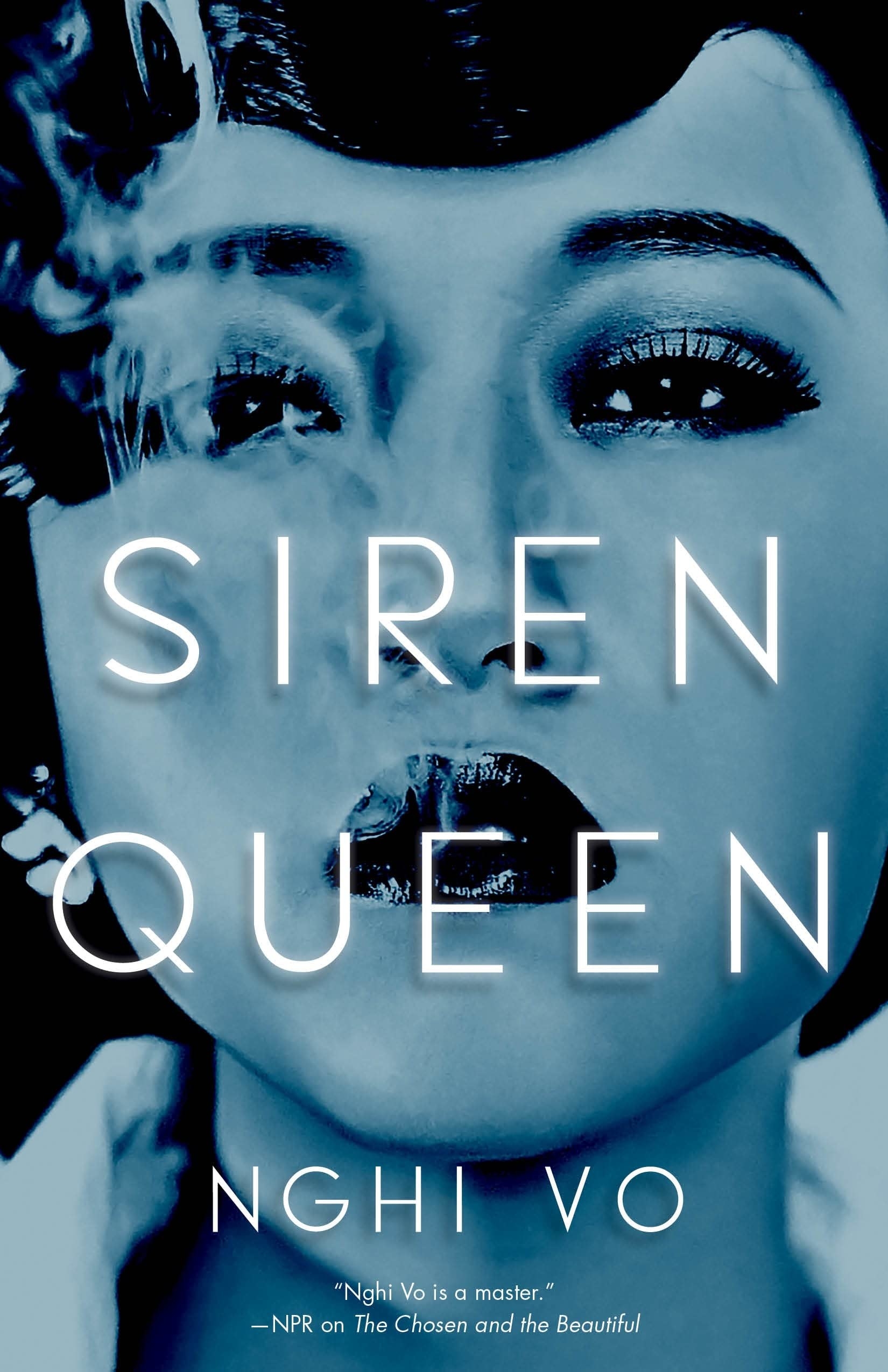 &quot;Siren Queen&quot; cover with a picture of a woman blowing smoke