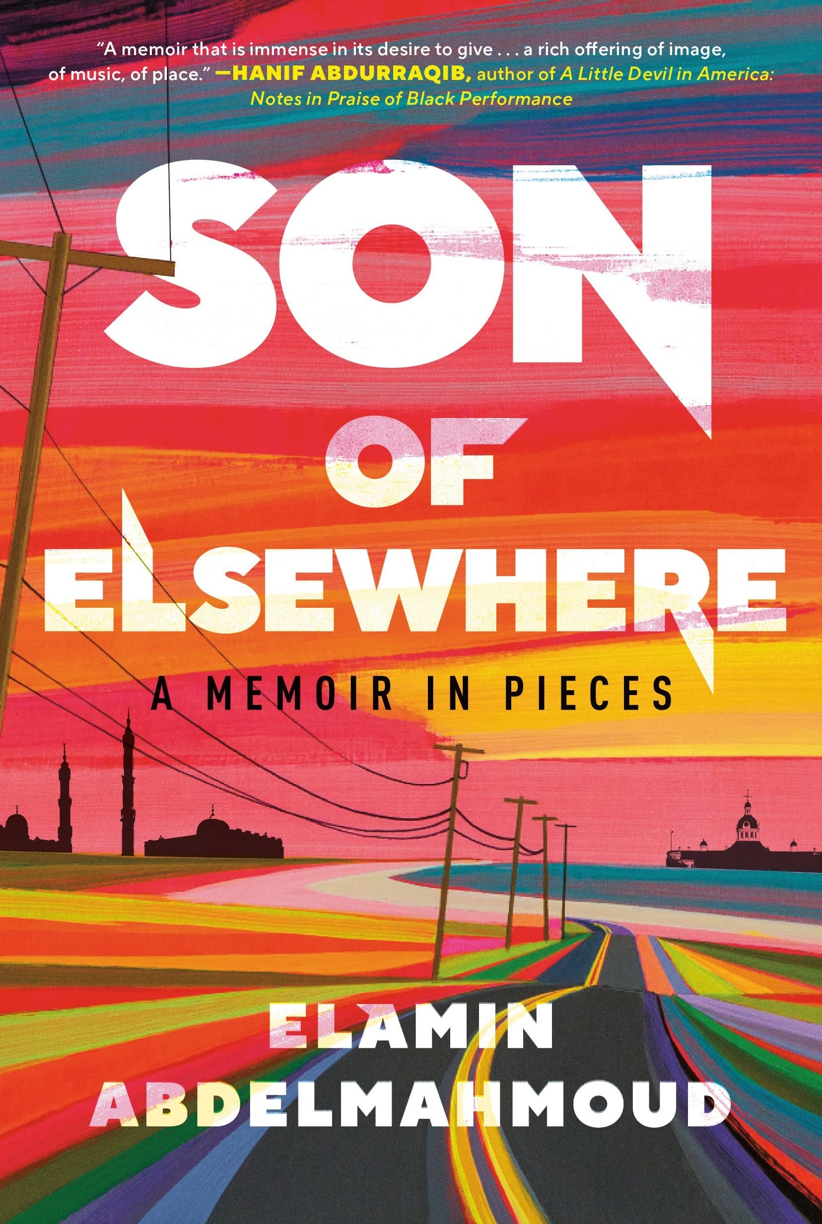&quot;Son of Elsewhere&quot; cover with an illustration of a highway