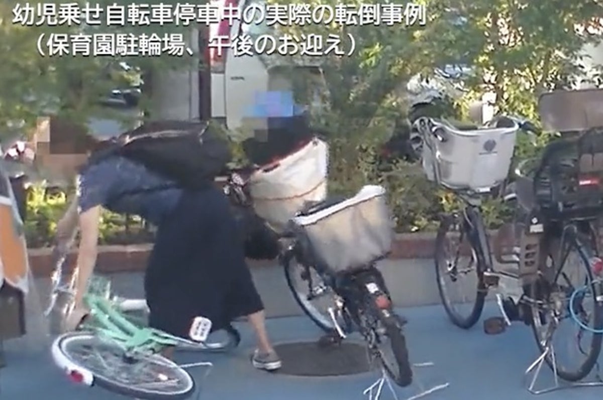 子供乗せ自転車 倒れた ブログ