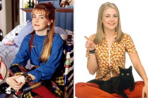 Melissa Joan Hart in Clarissa Explains It All and Sabrina the Teenage Witch
