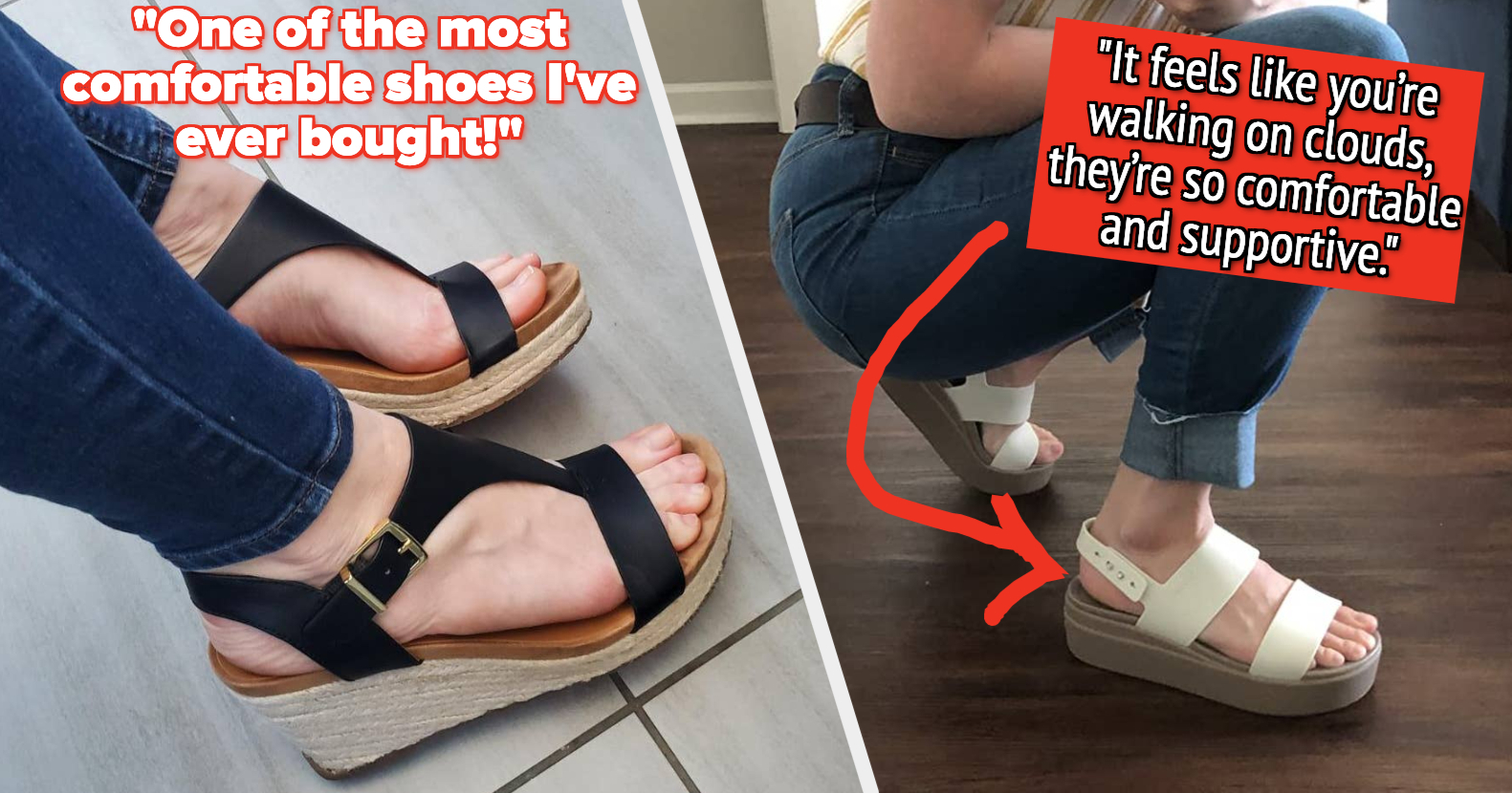 The 22 Most Comfortable Wedge Sandals, According to a Podiatrist