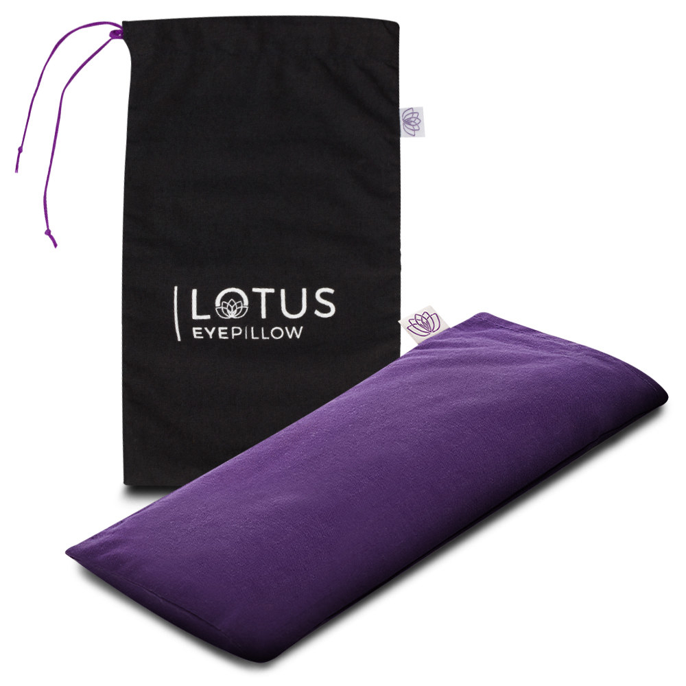 Lotus Weighted Lavender Eye Pillow 