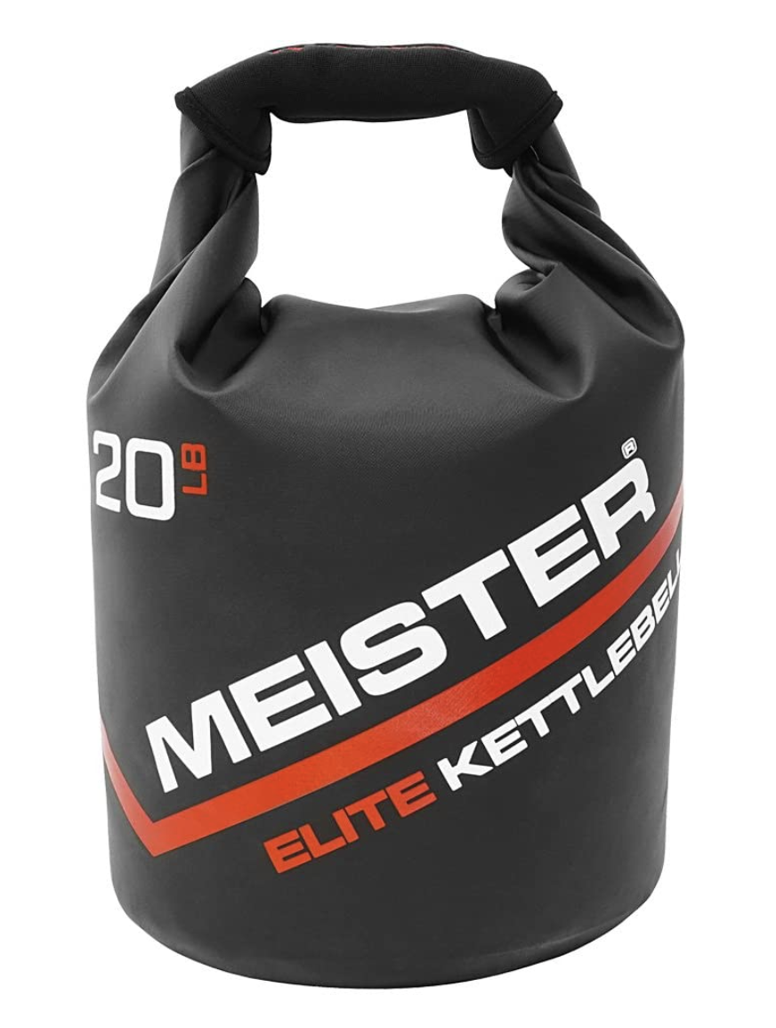 A product photo of the kettlebell