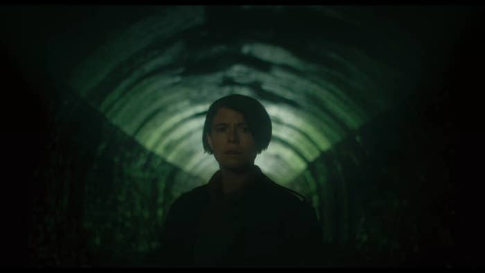 Harper inside a tunnel in &quot;Men&quot;