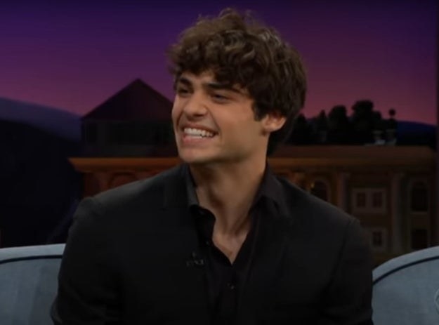 Noah Centineo tells the story of how he met James Corden and predicted his fame during a &quot;Late Late Show&quot; interview