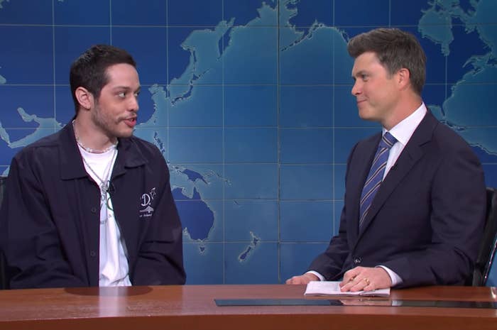 Pete Davidson and Colin Jost on &quot;Saturday Night Live&quot;